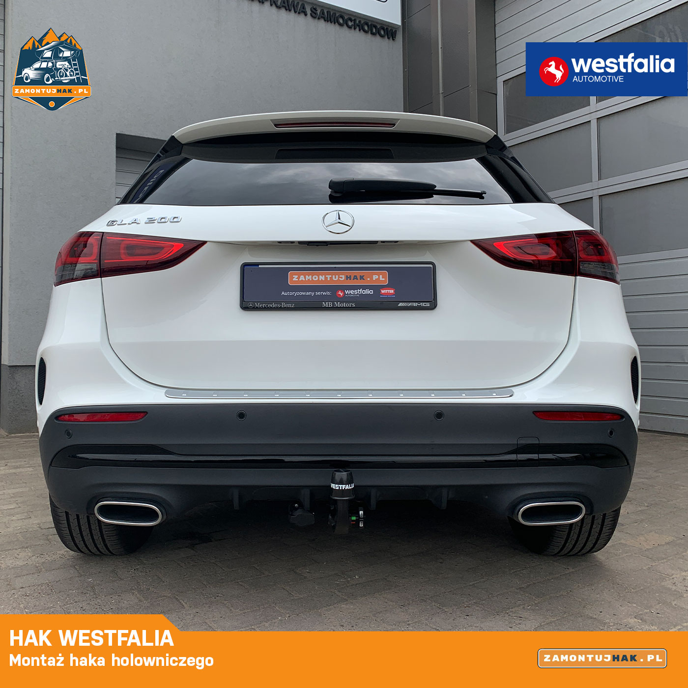 mercedes gla i hak westfalia